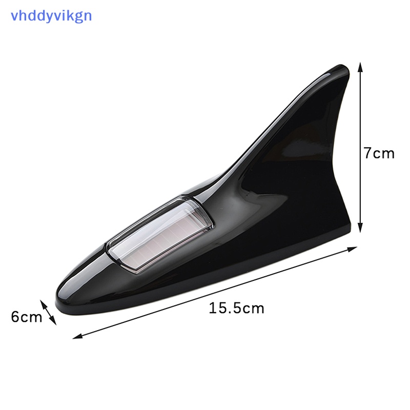 Ăng Ten Vây Cá Mập Có Đèn led Sử Dụng Năng Lượng Mặt Trời Cho Xe Hơi vn