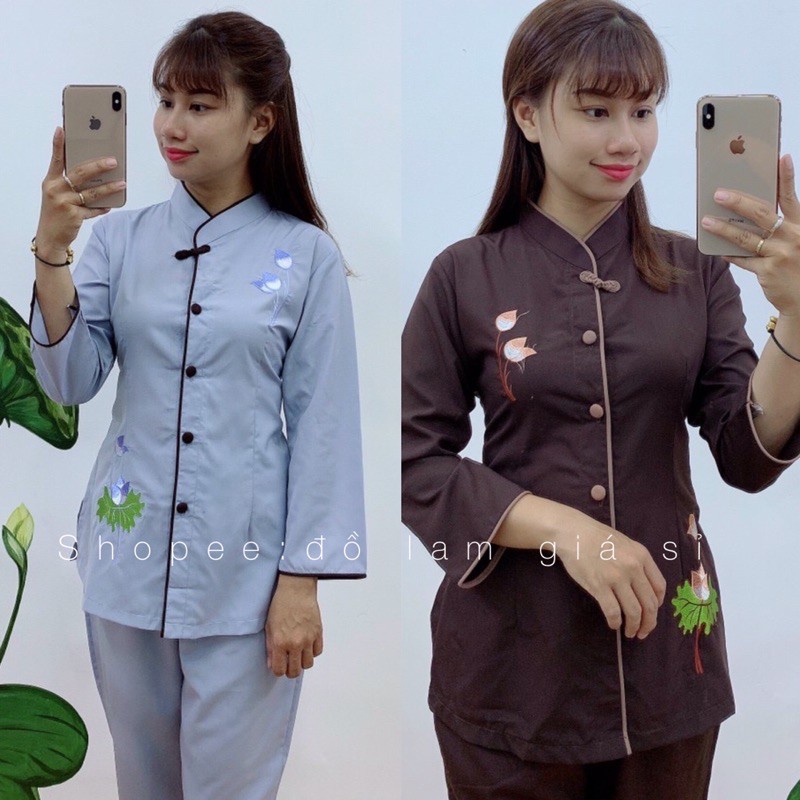 ĐỒ LAM ĐI CHÙA # VIỀN NƠ KATE