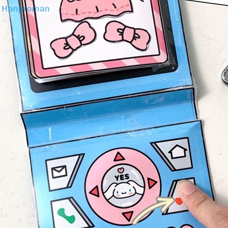 Hanproman > kuromi cinnamoroll Đồ Chơi Sách Yên Tĩnh Dễ Thương diy Làm Quà Tặng Giáo Dục Cho Trẻ Em