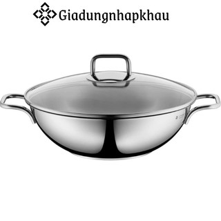 Chảo xào sâu lòng wmf wok party, đường kính 28cm, dùng cho mọi loại bếp, nhập đức, giadungnhapkhau19