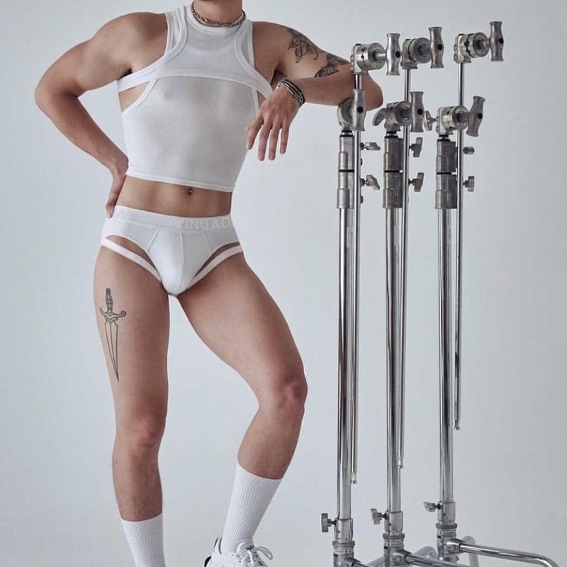 Thời Trang Quần Lót cotton Lưng Thấp Gợi Cảm Cho Nam Giới ad769