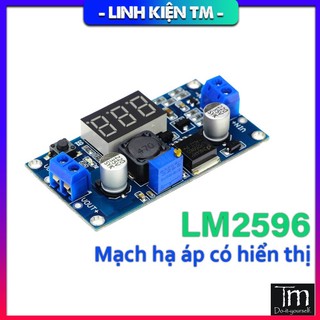 Mạch Hạ Áp Buck LM2596 Có Hiển Thị