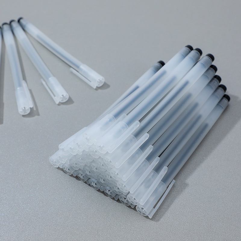 Set 20 Bút Bi Dạng Lỏng Màu Đen / Xanh Dương / Đỏ Ngòi 0.5 Kim Cho Văn Phòng