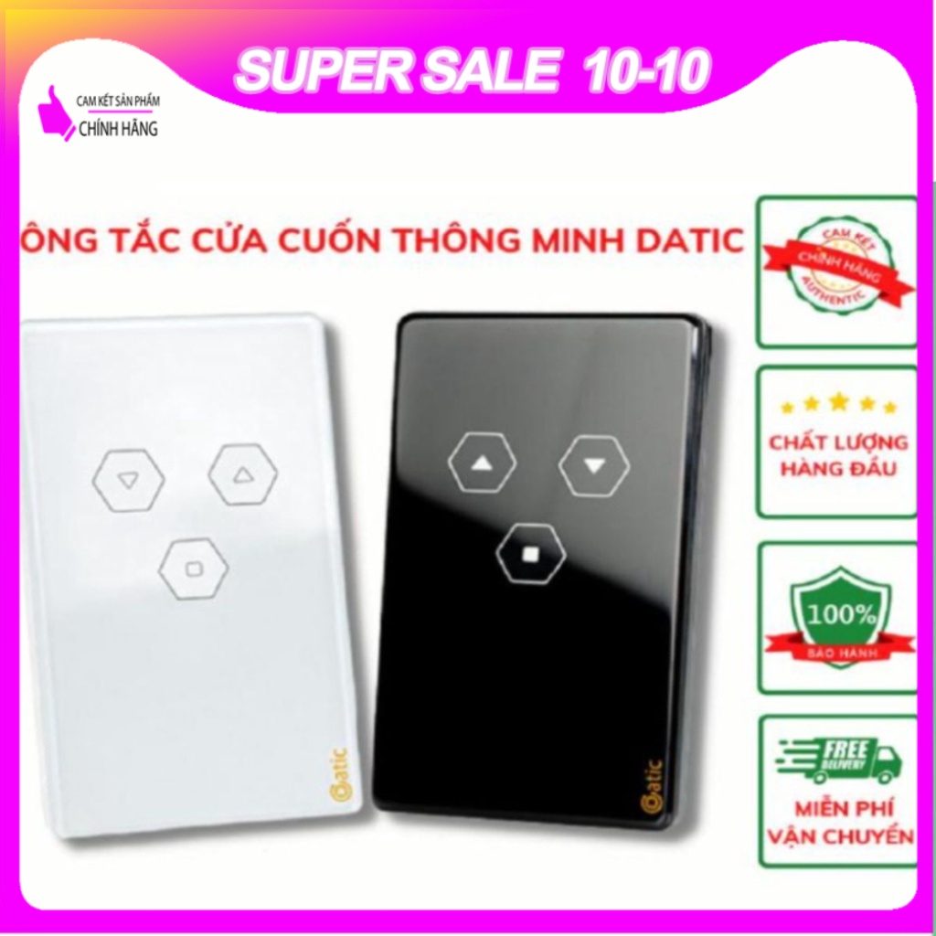 Công tắc điều khiển cửa cuốn thông minh Datic | Điều khiển cửa cuốn từ xa qua điện thȯại