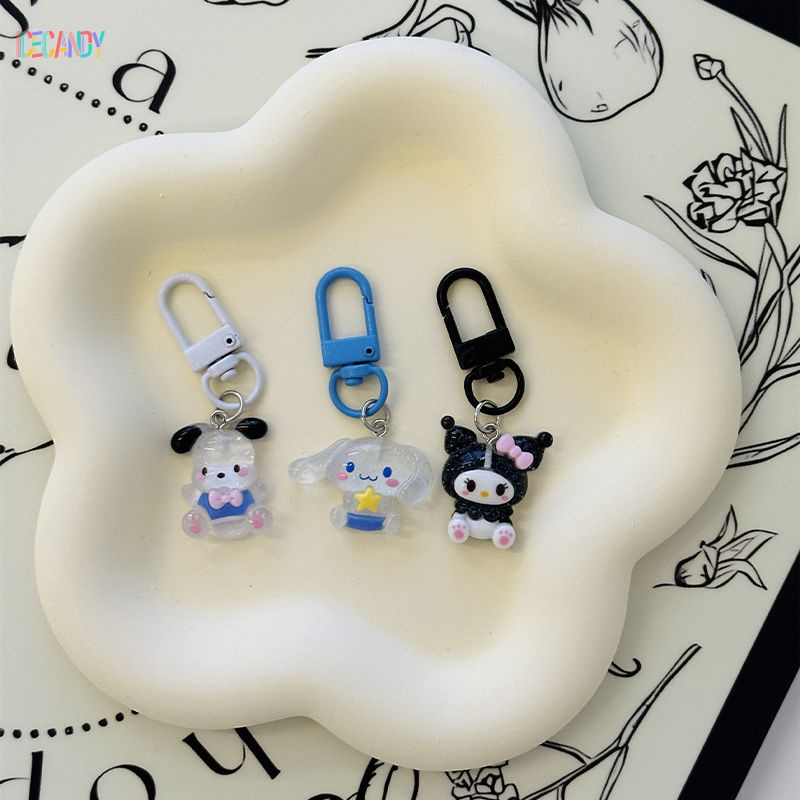 Ice🧊Sanrio Móc Khóa Hình Cinnamoroll Dễ Thương Cho Cặp Đôi