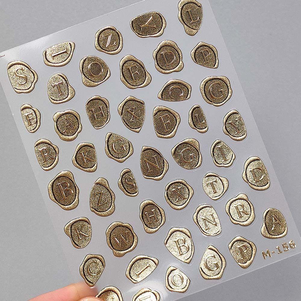 Nhãn Dán Trang Trí Móng Tay Họa Tiết Hoạt Hình Gấu Dâu Tây Dễ Thương diy charms