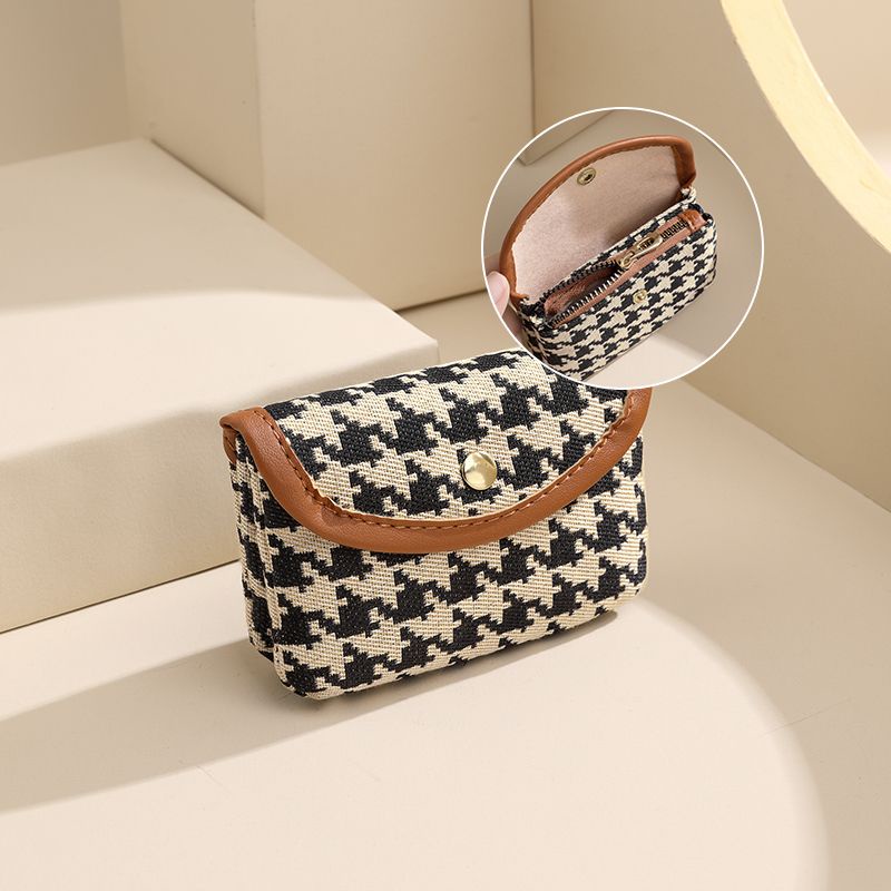 Ví Đựng Tiền Xu mini Có Khóa Kéo Thời Trang