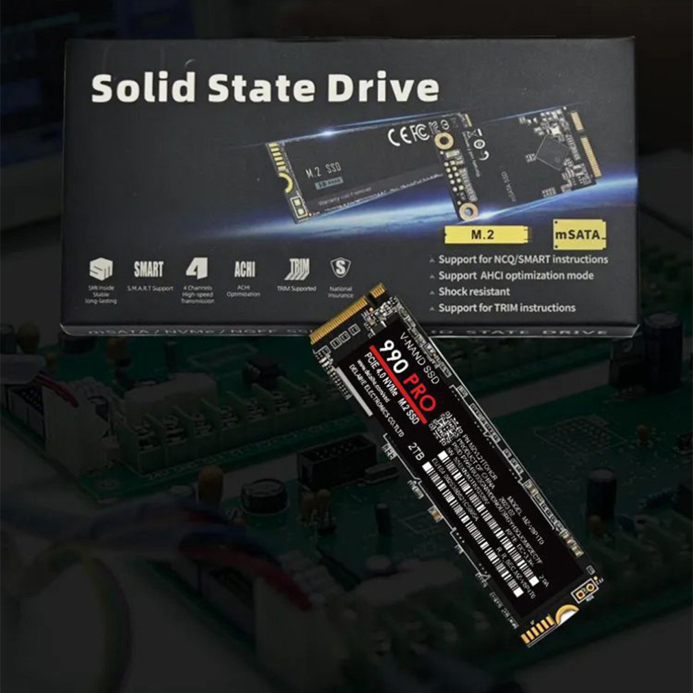 Đĩa Cứng ssd Vĩnh Cửu Cho Máy Tính samsung 990 pro ssd 2tb 1tb m2 2280 gen 4.0X4 nvme 2.0