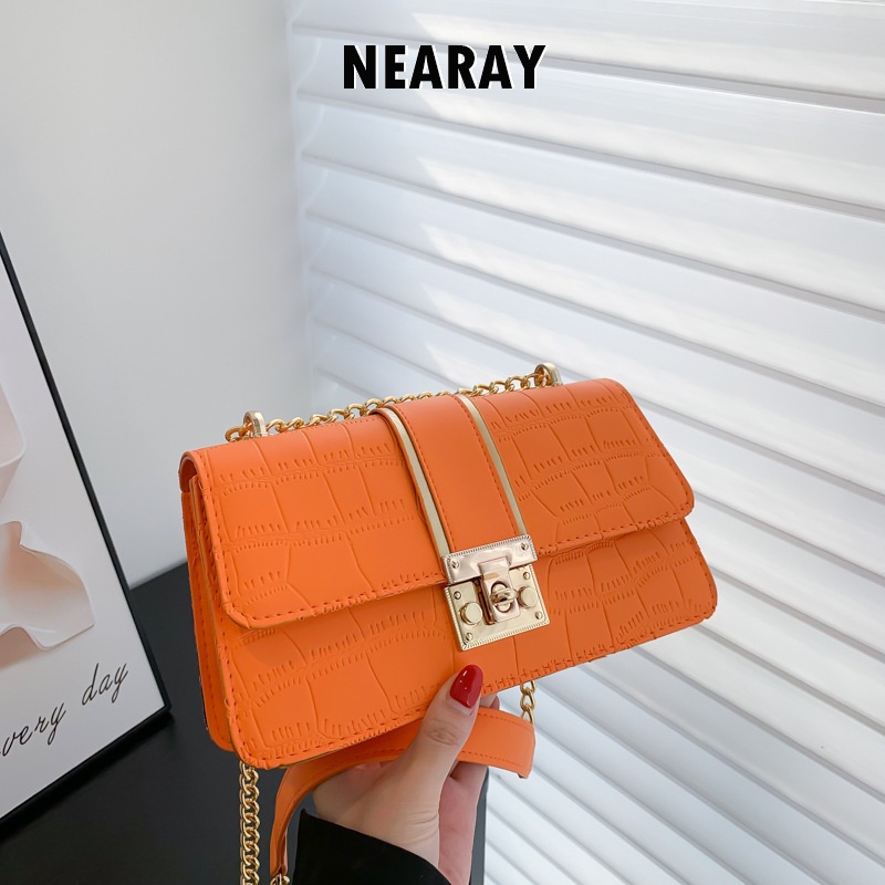 NEARAY túi xách mini nữ túi xách nữ đeo chéo 2023 NEW ULZZANG THỂ THAO phù hợp du lịch  thích hợp sử dụng hàng ngày GSN2393CBM39Z230926