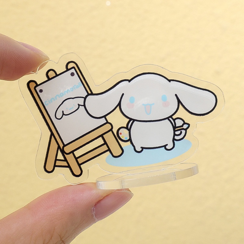 Dễ Thương Bảng Ghi Nhớ / Thẻ Ghi Nhớ mini Bằng acrylic Để Bàn Họa Tiết Hoạt Hình Cho Bé