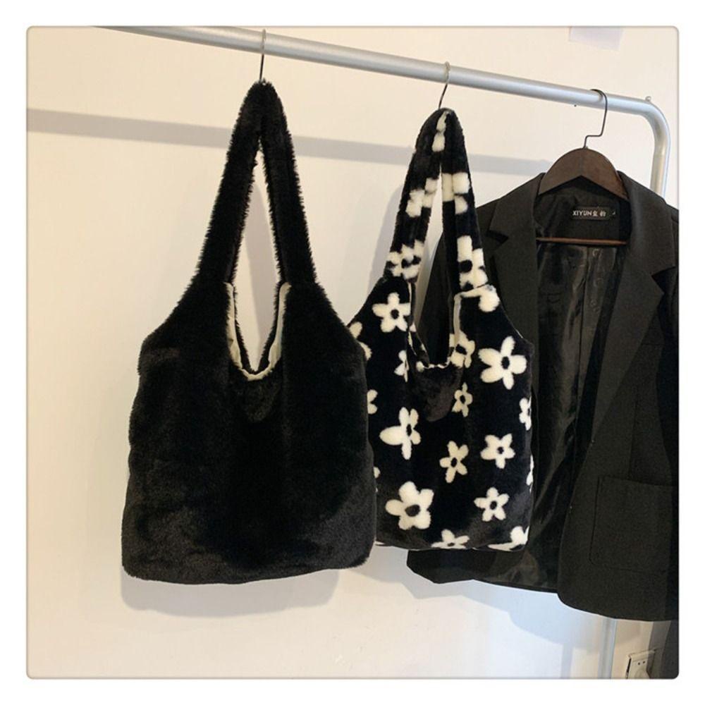 UUMIR Túi Đeo Vai Bằng Vải Bông Mềm Nhiều Màu Thời Trang Mùa Đông Cho Nữ