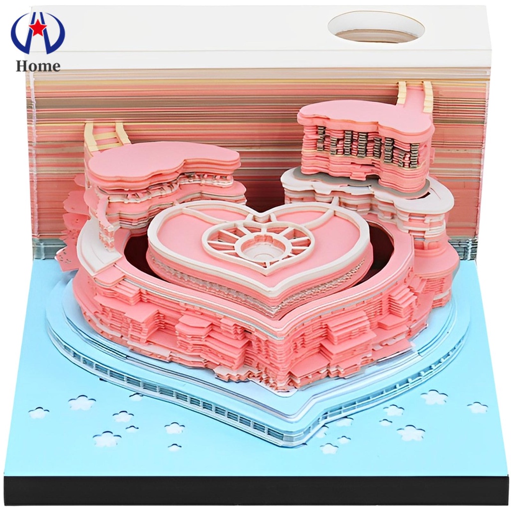 Lịch Để Bàn 3d Có Đèn led Và Giá Đỡ Bút Vẽ Hình Nghệ Thuật 3d Dành Cho Nhà Cửa / Văn Phòng Skc9123