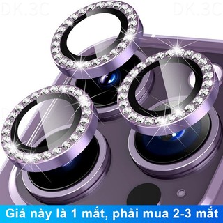 Kính Cường Lực Bảo Vệ Camera Ống Kính Máy Ảnh HD Cao Cấp Cho iPhone 14 15 13 12 11 Pro Max mini / 14 15 Plus