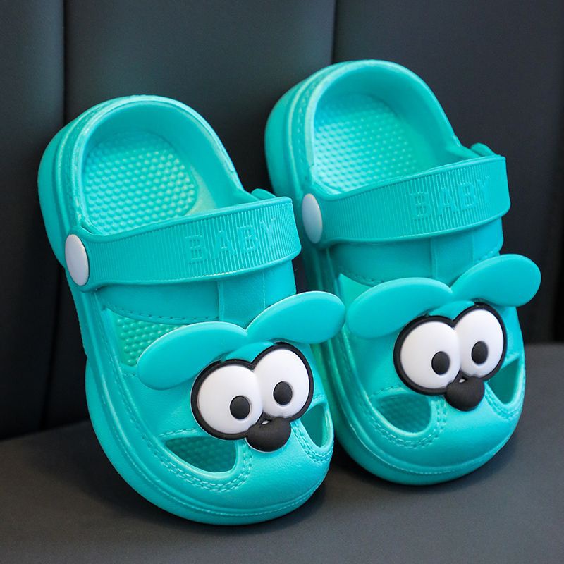 Dép Bít Mũi Đế Mềm Chống Trượt Thời Trang Mùa Hè Cho Bé Trai