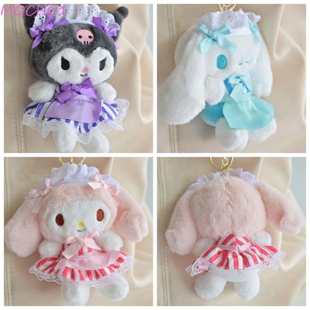 Moco1 Móc Khóa Nhồi Bông Hình Thỏ kuromi Má Hồng Hoạt Hình melody Sáng Tạo