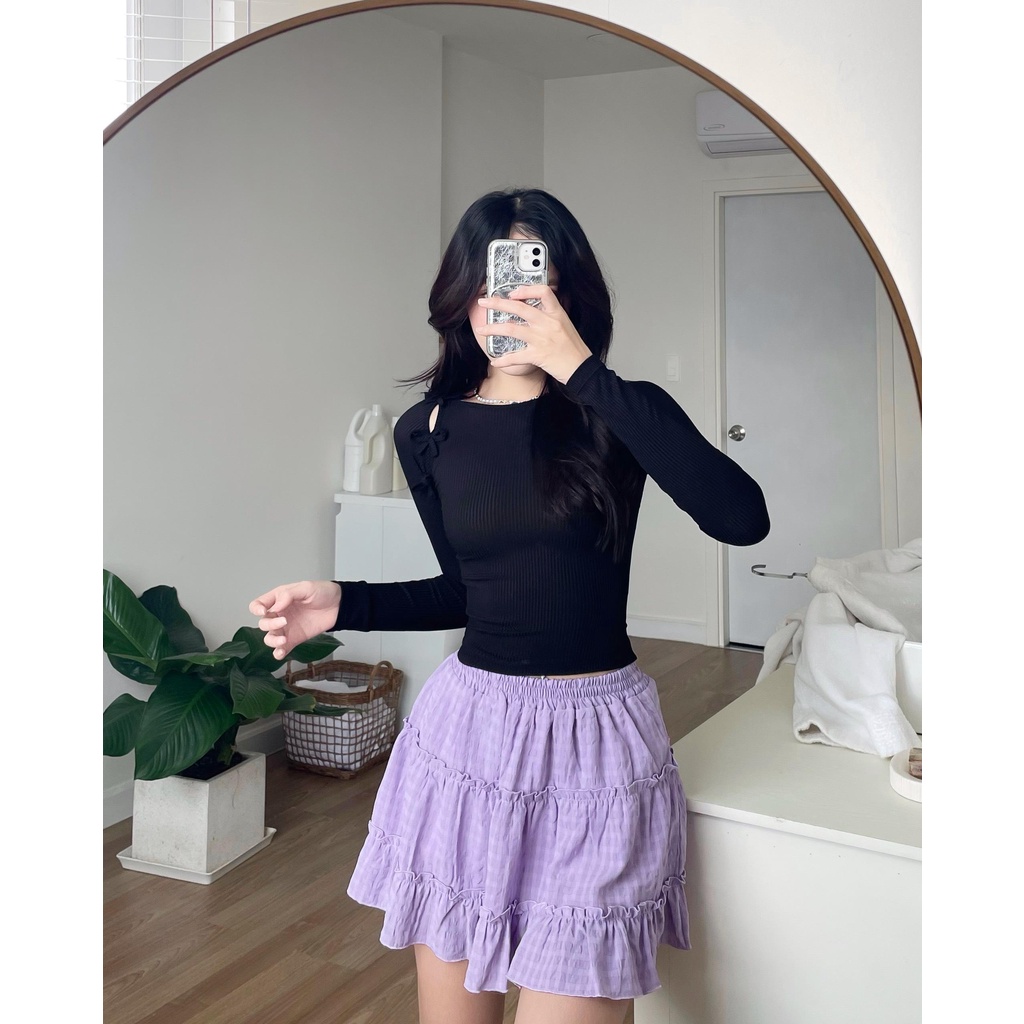 Chân váy xòe 2 tầng MONÁ - WAVY VER 2