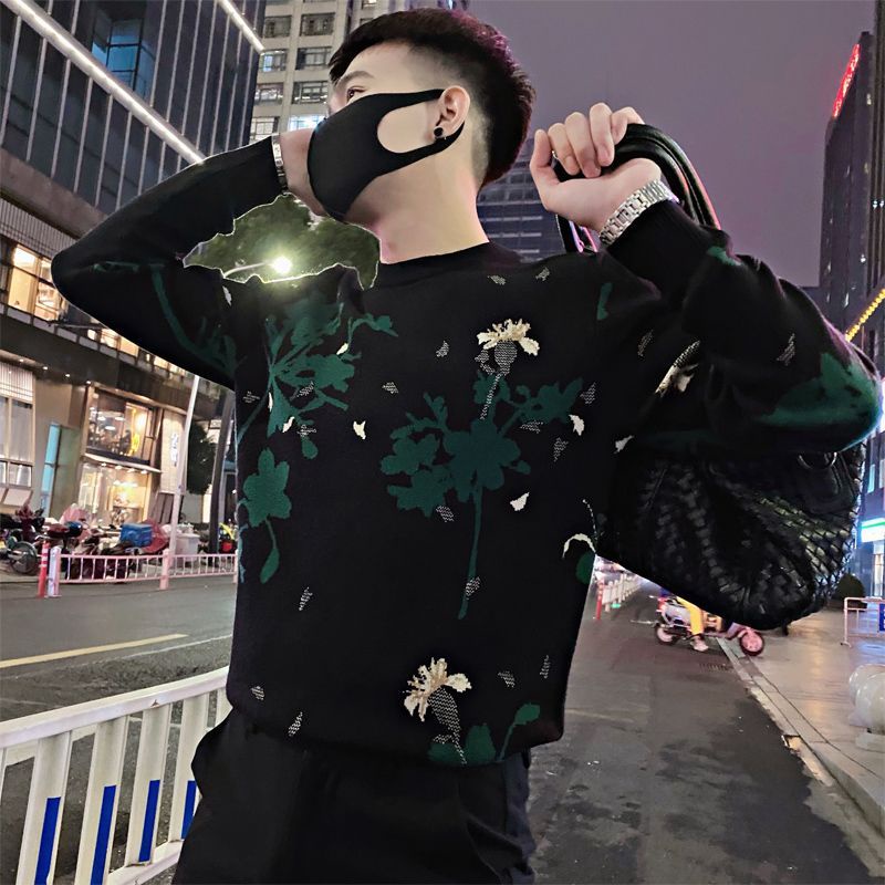 Áo sweater Dệt Kim Tay Dài Cổ Lọ Thời Trang Thu Đông 2022 Cho Nam