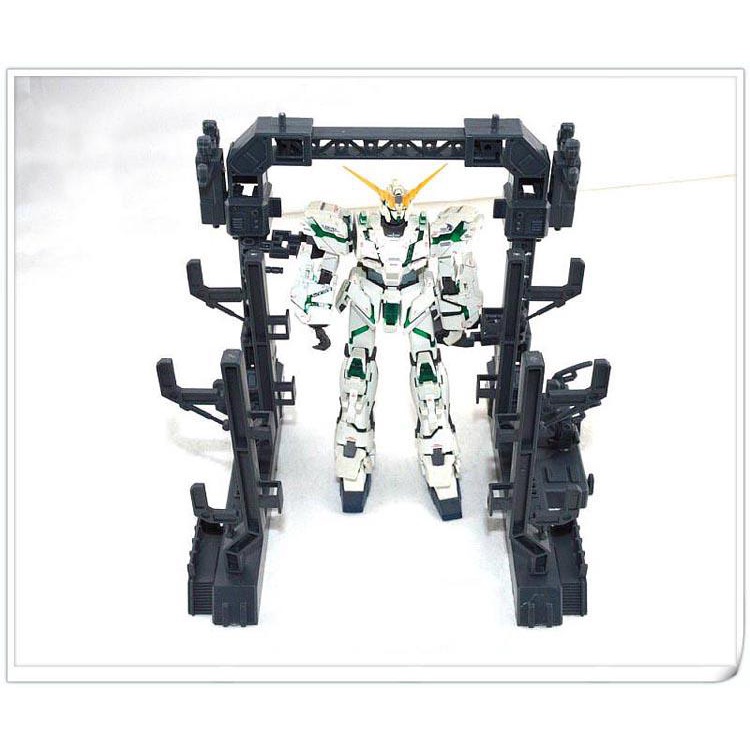 Mô Hình Lắp Ghép Sa bàn Gundam - Mô Hình Xưởng Robot - Domain Base Cho SD RG MG PG Gundam