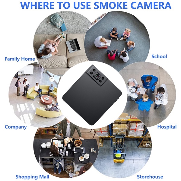 Camera mini Ak11 hd 1080p Tầm Nhìn Ban Đêm Trọng Lượng Nhẹ Tiện Dụng Cho Thú Cưng