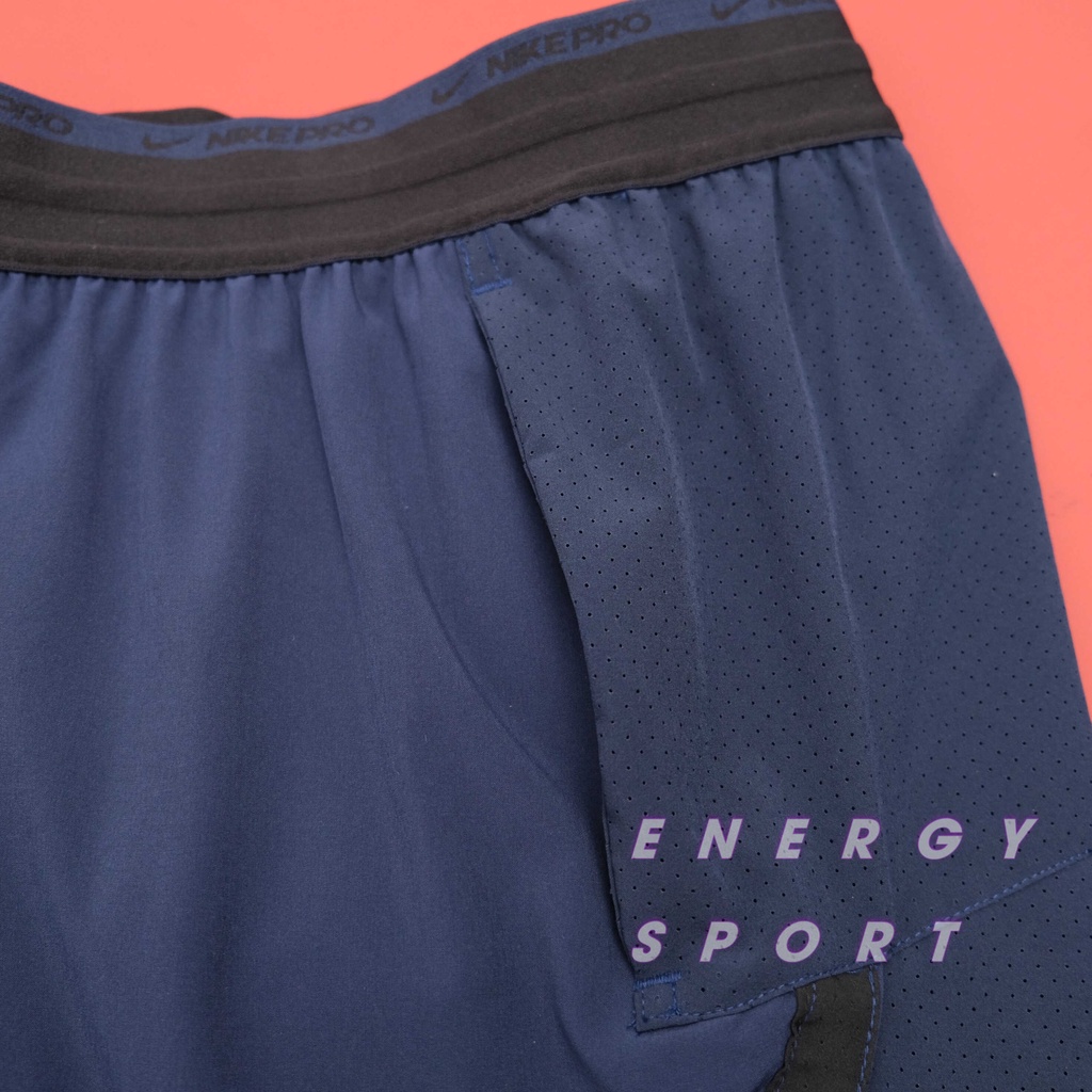 Quần Short Thể Thao Nam Nike Flex Rep Pro Navy - DD1700 451