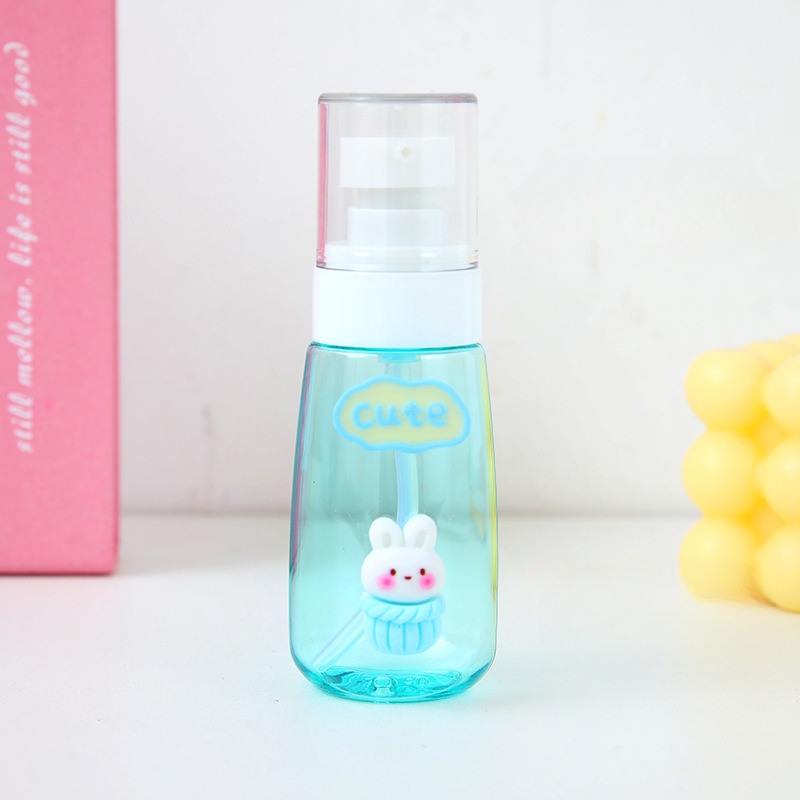 Chai Rỗng 60ml Dạng Xịt Đựng Mỹ Phẩm Họa Tiết Hoạt Hình Xinh Xắn