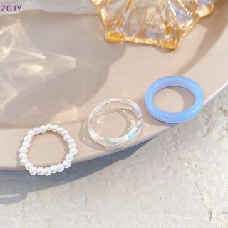Set 3 Chiếc Nhẫn Thời Trang Cho Nữ Mới