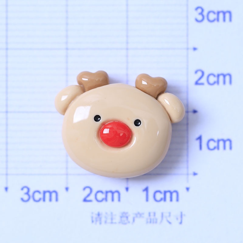 Set 10 Miếng Dán Hoạt Hình Bằng resin Dễ Thương Trang Trí Tủ Lạnh diy