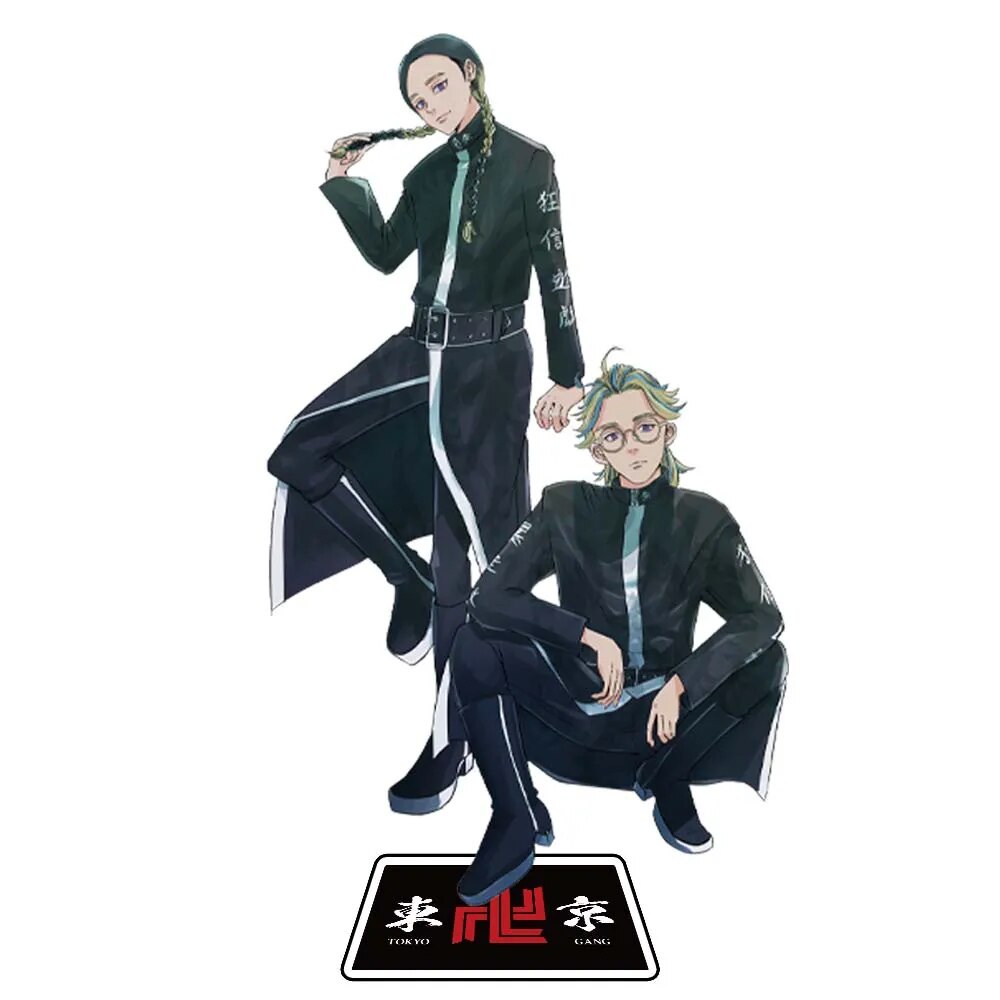 Mô hình Standee Anime Figure Haitani Ran Cosplay Tokyo Revengers 7 Phụ kiện trang trí để bàn góc học tập