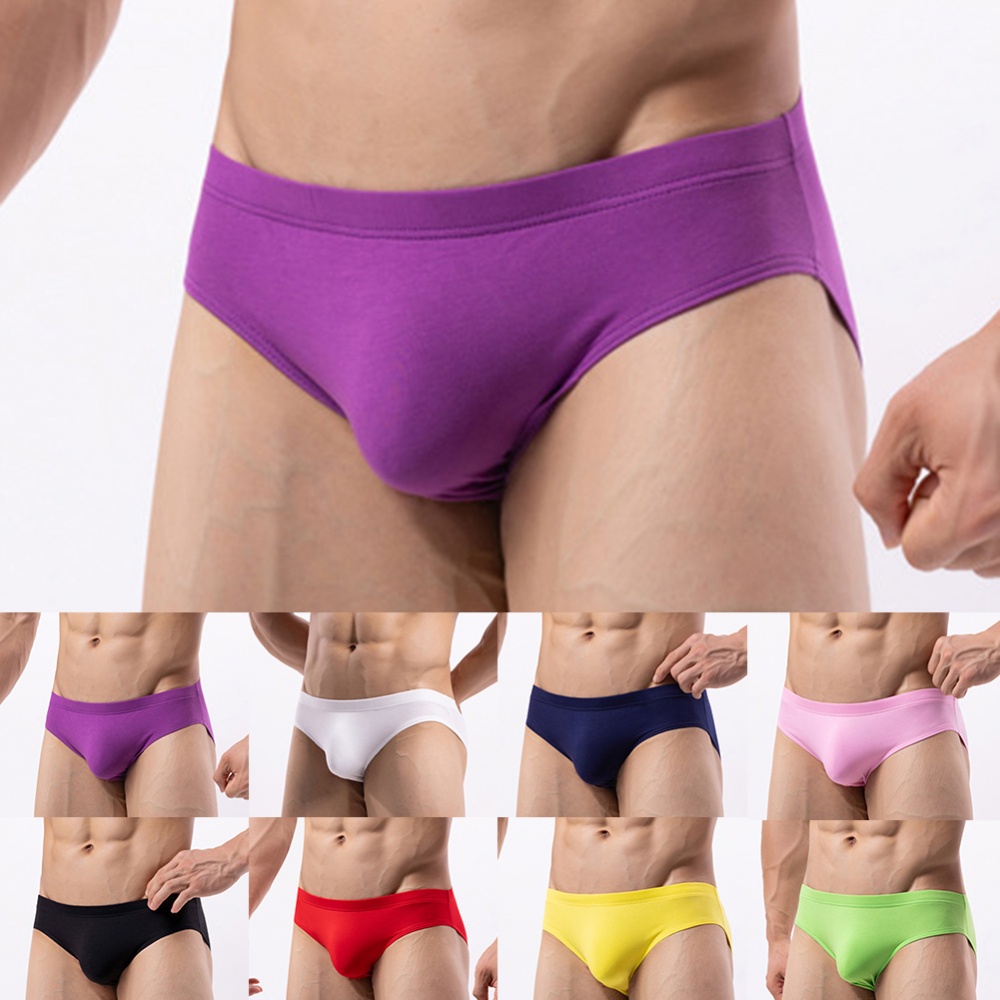 Quần Lót Nam Lưng Thấp Màu Sắc Thời Trang