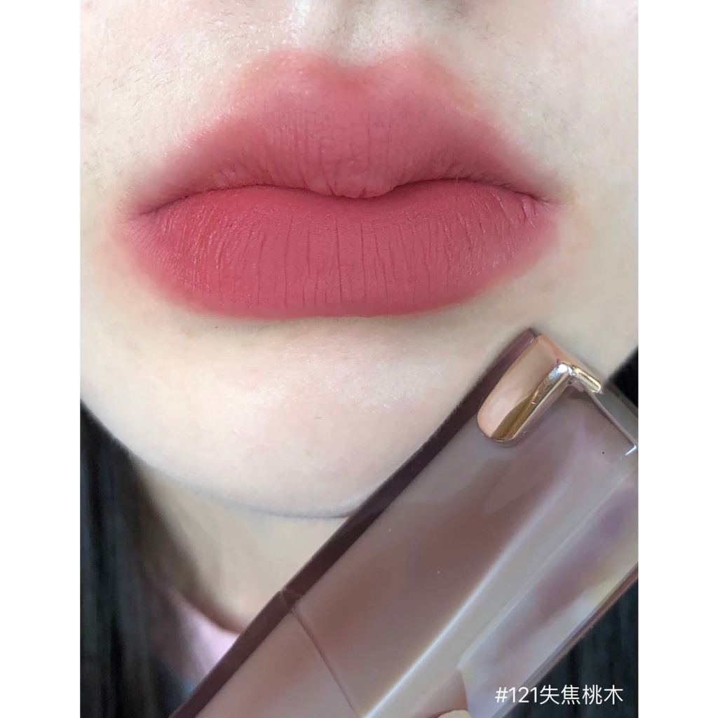 Ter Jocyee Thỏi Son Lì Nhung Mịn Màu Hồng # 121 # 117  Joocyee men bột phun son môi