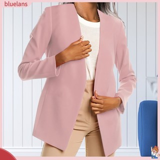 Áo khoác blazer tay dài màu sắc thời trang dành cho nữ