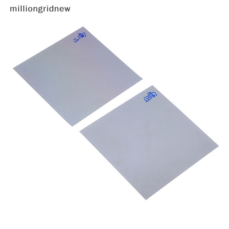 Set 2 Màn Hình Hiển Thị lcd 9 * 9cm Phân Cực Phổ Quát Cho Xe Hơi mgn