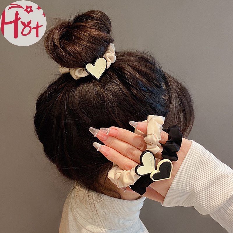 Jr Dây Buộc Tóc Đuôi Ngựa Bằng Vải Co Giãn Thời Trang Cho Nữ vn