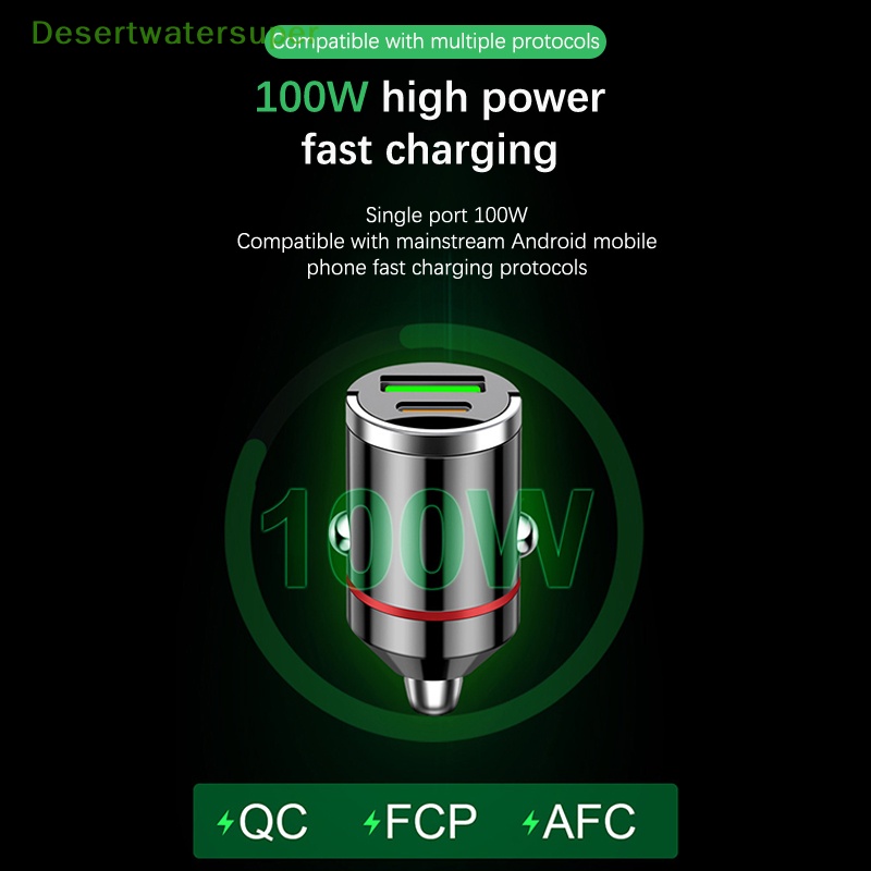 Dsvn Tẩu Sạc Điện Thoại mini Hai Cổng usb 200w Cho iphone 13 12 xiaomi huawei samsung