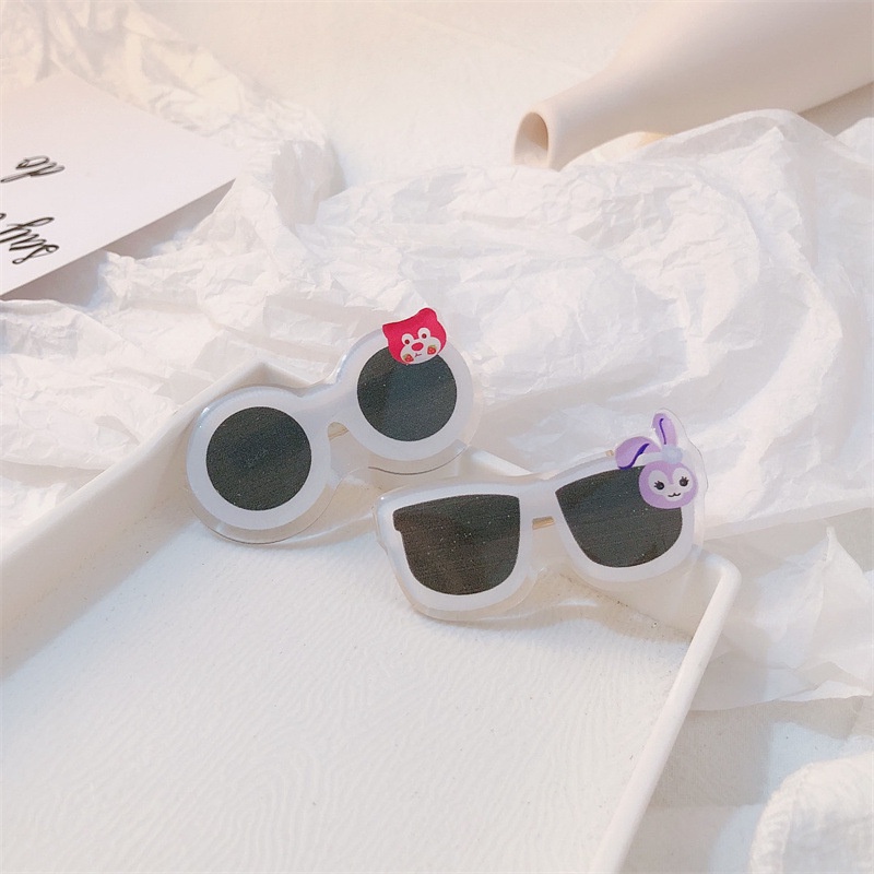 Dễ Thương Kẹp Tóc Hình Mắt Kính Ngộ Nghĩnh