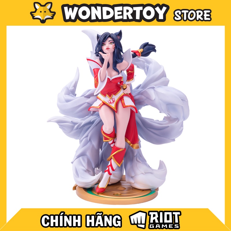 Mô hình Chính Hãng Riot Games Liên Minh Huyền Thoại Ahri Unlocked Statue Siêu mới