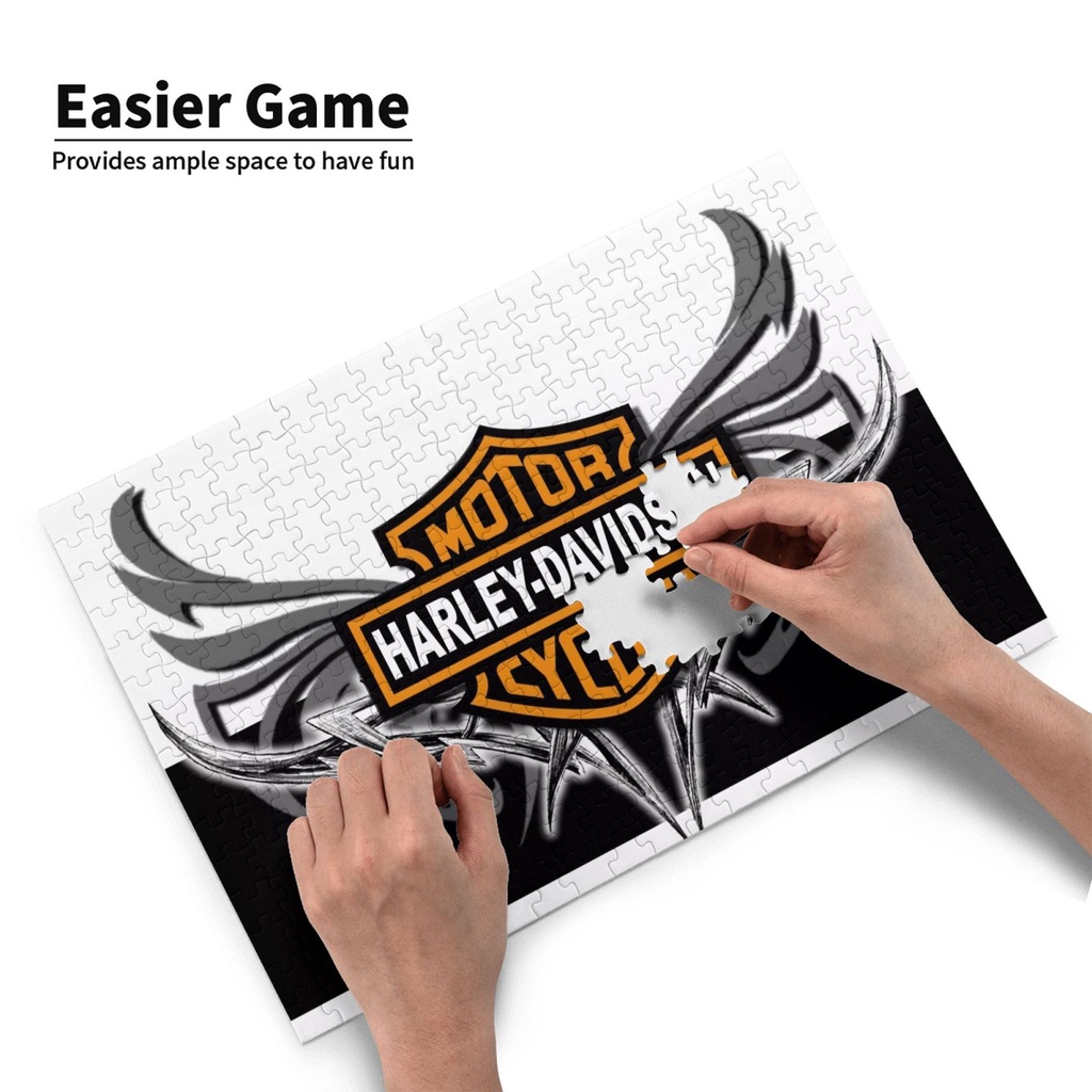 Harley Davidson Bộ Đồ Chơi Xếp Hình 300 Mảnh Cho Bé