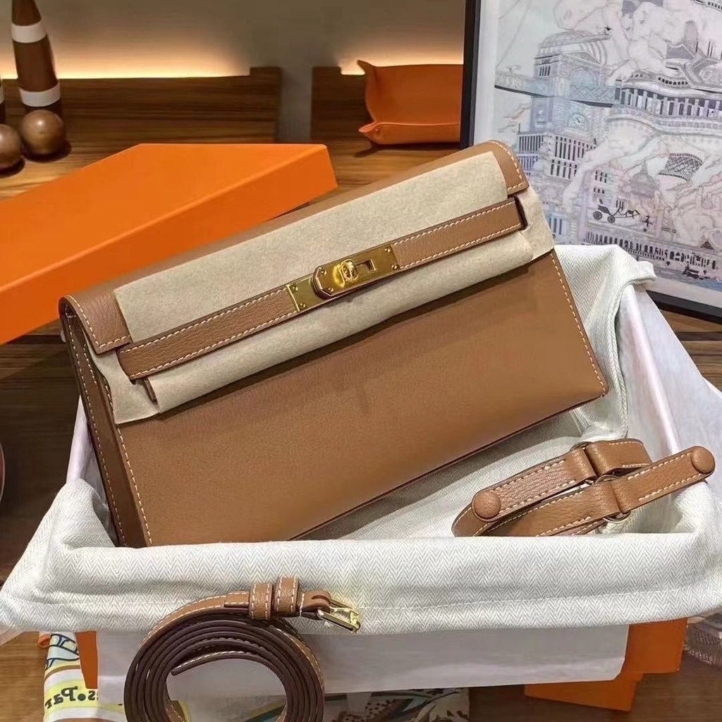 Túi Đeo Chéo Vai Bằng Da Thật Cao Cấp Thời Trang Mới 2023