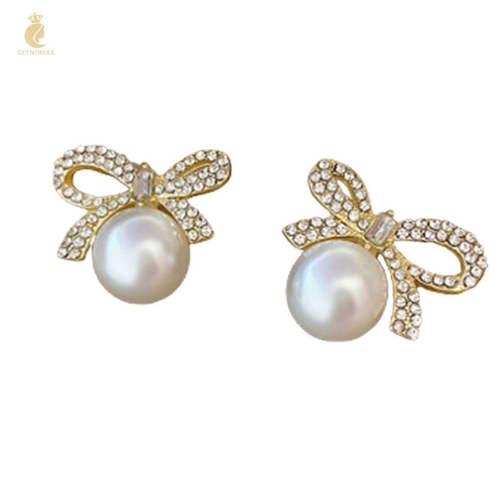 Đôi Bông Tai Ngọc Trai Sang Trọng Cho Nữ