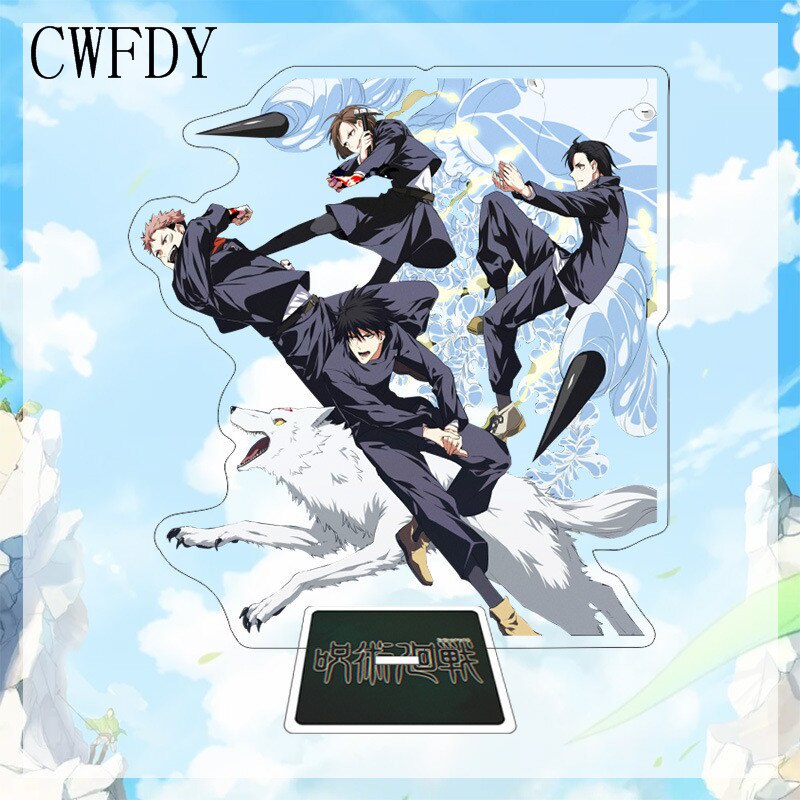 Mô hình Standee Anime Keychain Jujutsu Kaisen Figure Acrylic Stand Model Toy Yuji Itadori Gojo Satoru