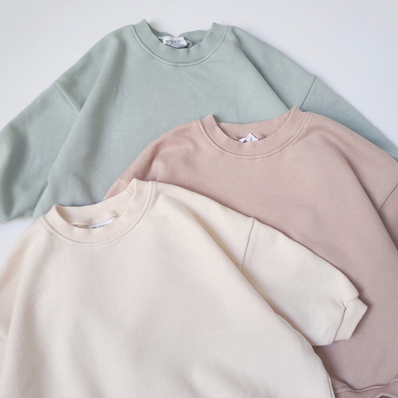 Áo liền quần màu macaron dễ thương cho bé sơ sinh