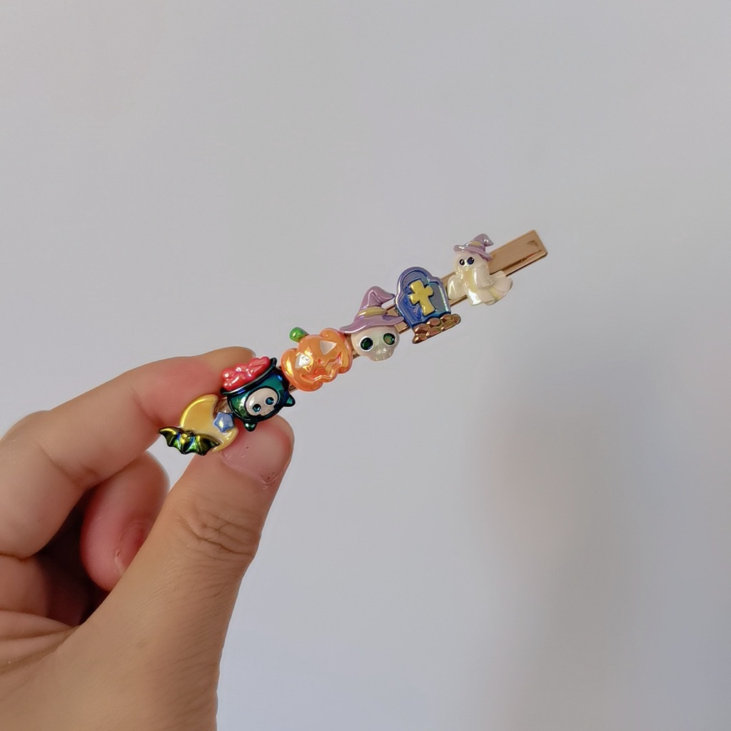 Trẻ em ma thuật phim hoạt hình Halloween tóc vòng tròn kẹp tóc thực tế trẻ em khăn vòng tròn