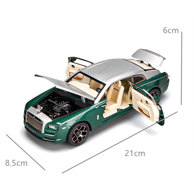 1/22 rolls royce wraith mô hình ô tô hợp kim diecasts đồ chơi bằng kim loại bộ sưu tập mô hình ô tô sang  tăng ô tô