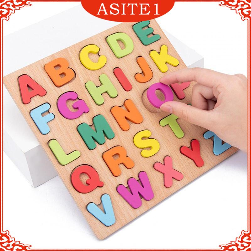 Bộ 2 Bảng Đồ Chơi Xếp Hình Chữ Cái Và Số Giáo Dục montessori Cho Bé