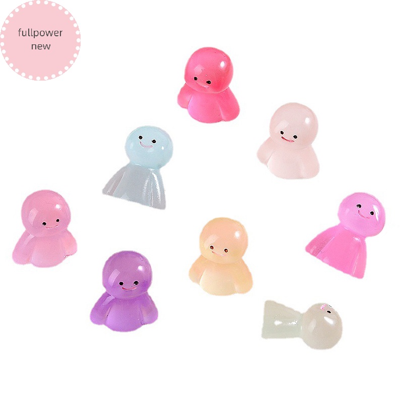 Fullpowernew Set 10 Búp Bê Dạ Quang Phát Sáng Trong Bóng Tối Trang Trí Vườn diy vn