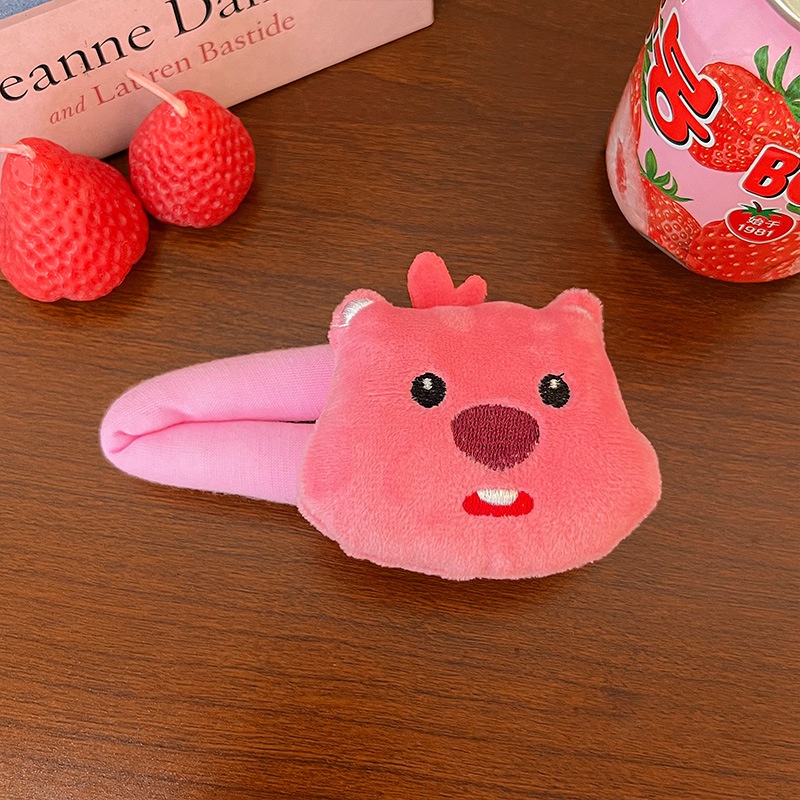 Loopy búp bê dễ thương tóc tie tóc clip dễ thương cô gái tóc tie tóc dây bangs kẹp tóc bên