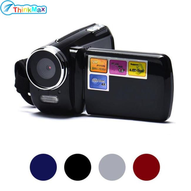 Máy quay Video kỹ thuật số gia đình cầm tay DV 4x Zoom kỹ thuật số 1080P Camera ghi hình tầm nhìn ban đêm