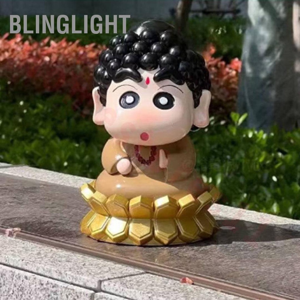Mô hình đồ chơi Shin-Chan hoạt hình 13cm Đồ trang trí Nhân Vật Shin-chan cos phật Trang Trí Xe Hơi Blinglight