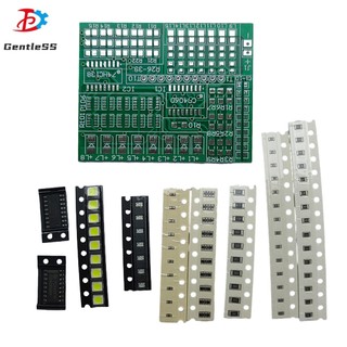 Smd bộ bảng mạch điều khiển hàn đèn led 15 bóng cd4060 74hc138 tự làm