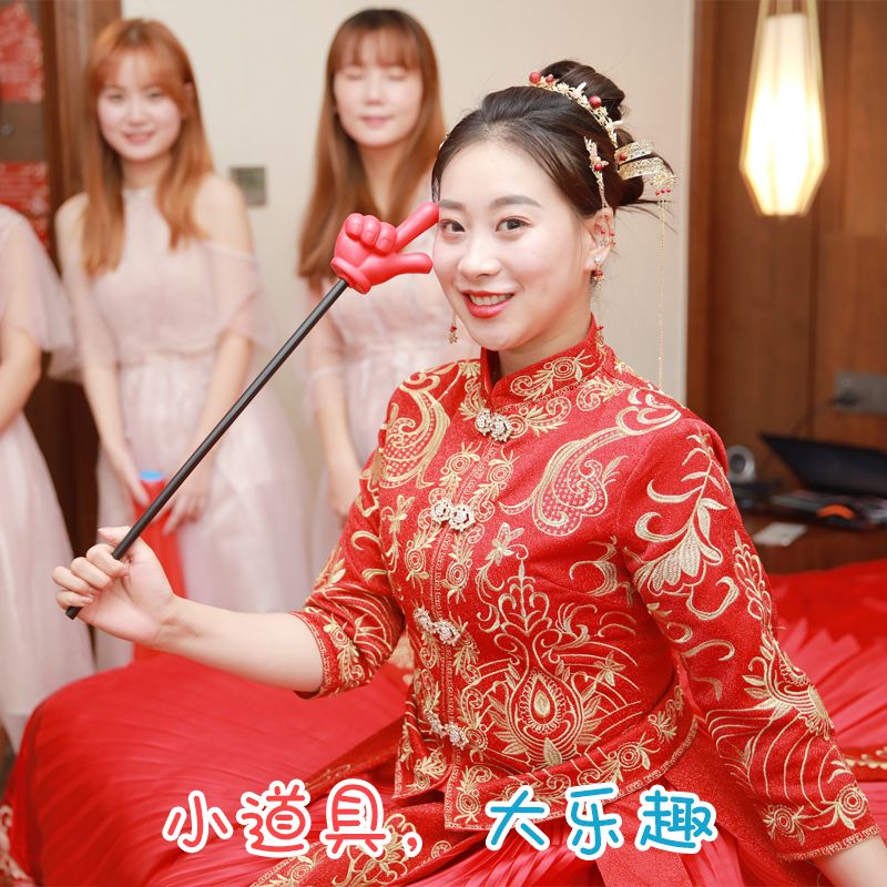 Marriage Bộ Đồ Chơi Chú Rể Chơi Khăm Ngón Tay Vui Nhộn Phong Cách Phương Tây Cho Nữ